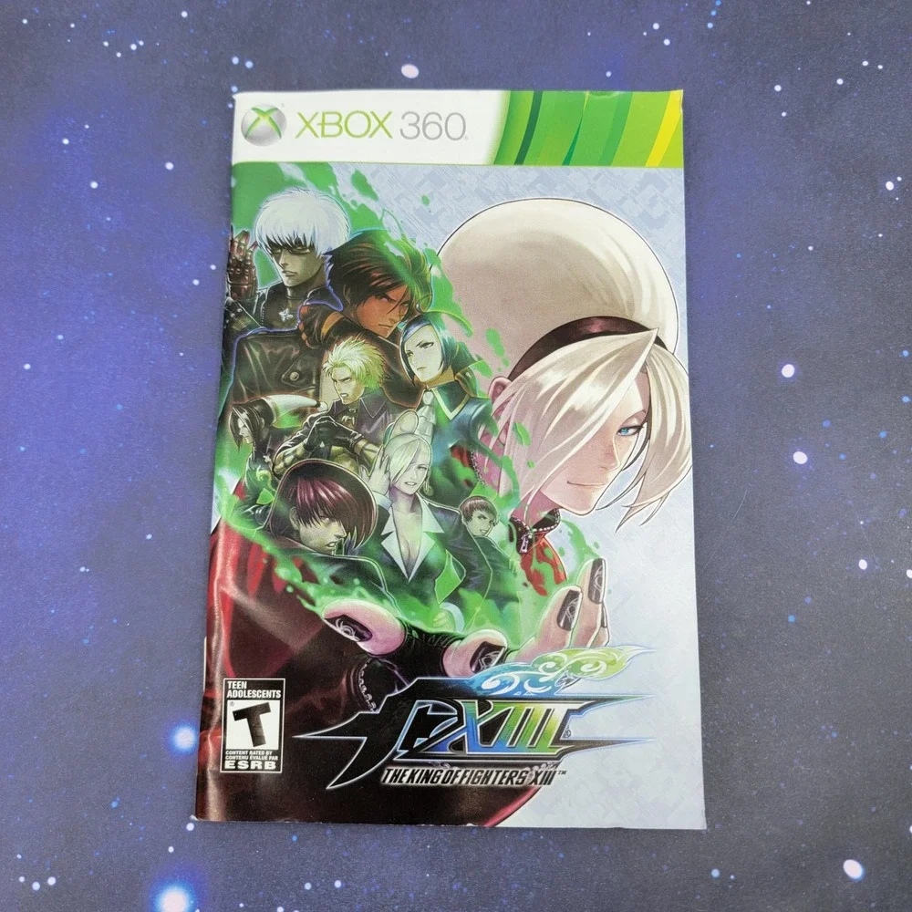 The King of Fighters XIII Xbox 360 SNK Atlus Fighting Game KOF XIII With Manual